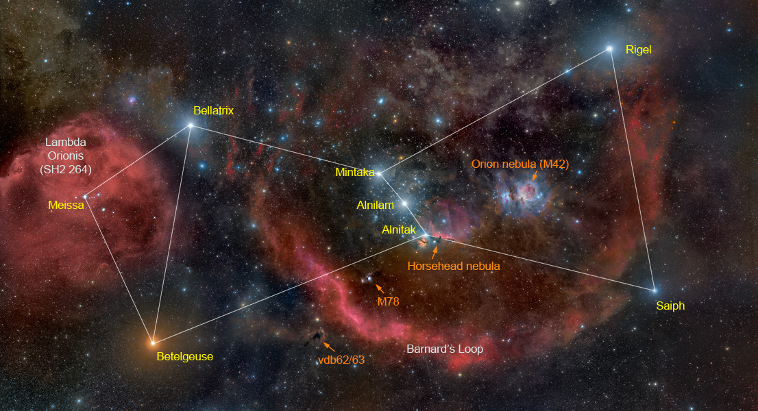 M42: La Gran Nebulosa de Orión « La bitácora de Galileo » Astronomía ...
